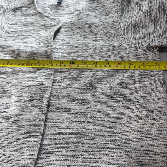 Eileen Fischer Woven Long 3/4 Sleeve Button Down Jacket, Round Neck, Ecru, P Med - Picture 11 of 11